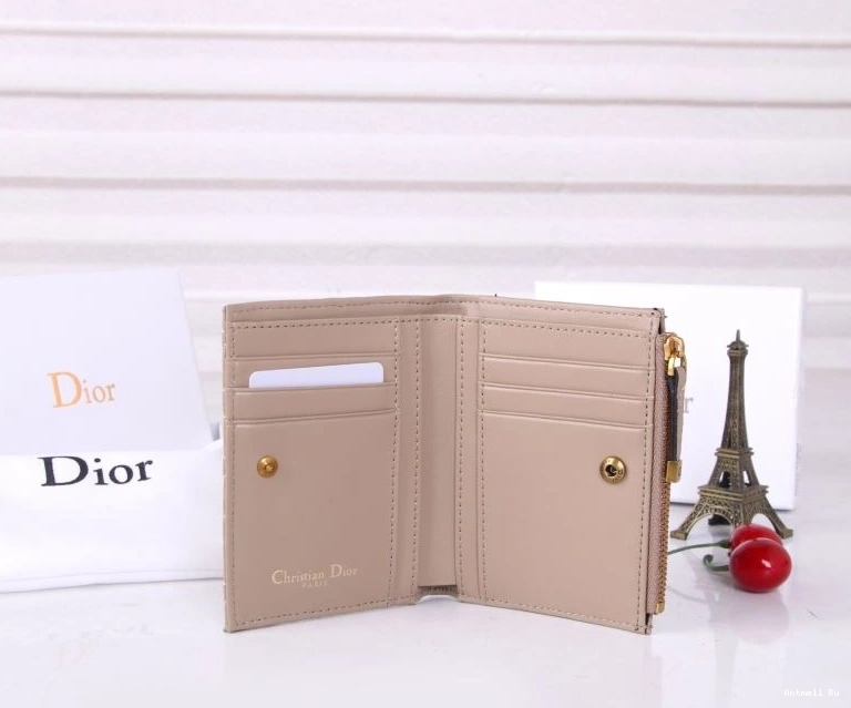 88246 Purse ZipUp Wallets Dior Christian 0726